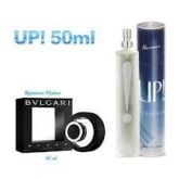 Importado Essência do perfume 50ml UP! 05 BVLGARI BLACK