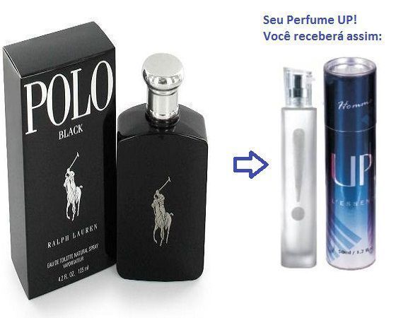 Importado Essência do Perfume 50ml - UP! 21 POLO BLACK