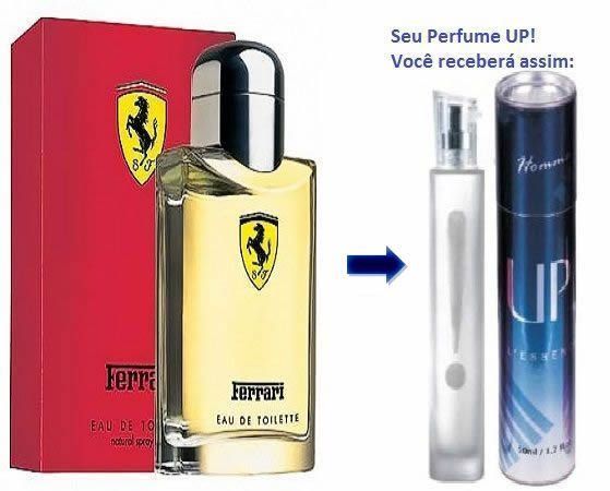 Importado Essência do Perfume 50ml - UP! 13 FERRARI RED