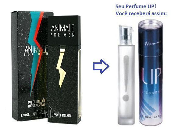 Importado Essência do Perfume 50ml - UP! 43 ANIMALE