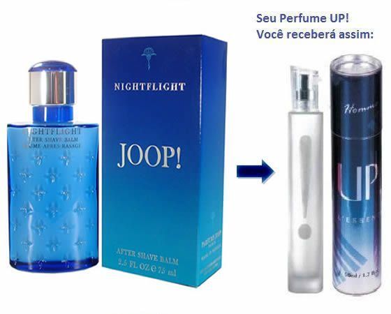 Importado Essência do Perfume 50ml- UP!31  joop! Nightflight